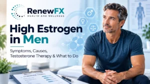 Read more about the article High Estrogen in Men: Symptoms, Causes, Testosterone Therapy and What to Do