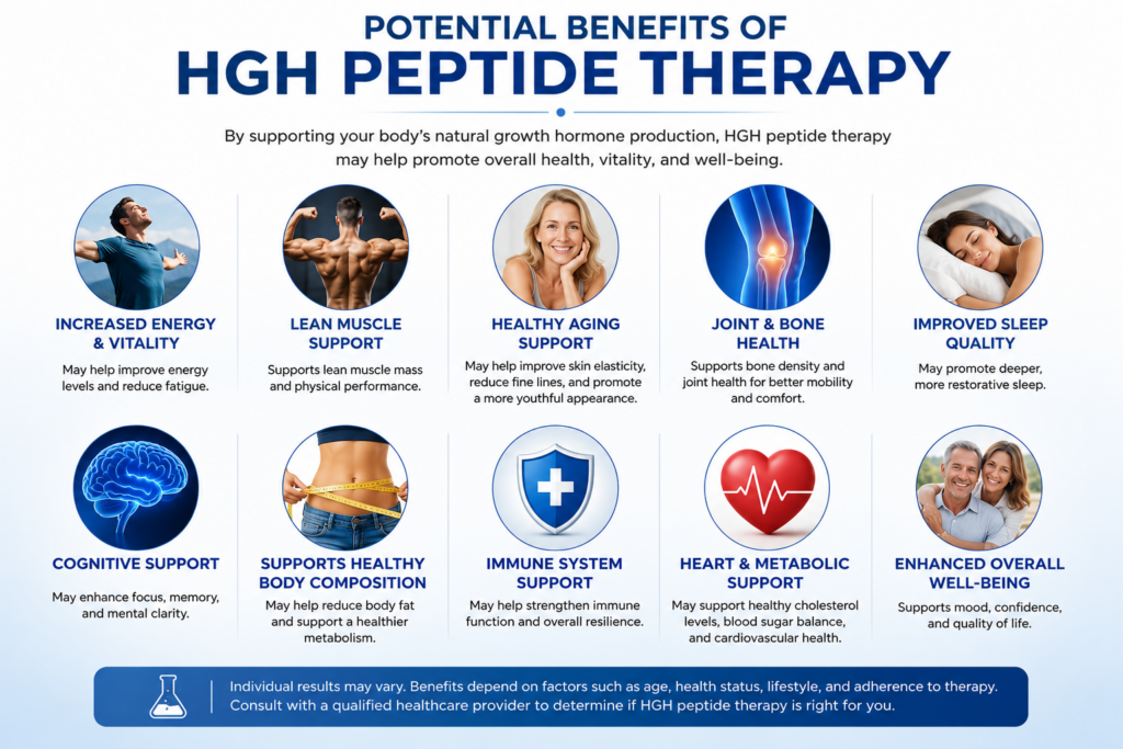 Potential Benefits of HGH Peptide Therapy | RenewFX