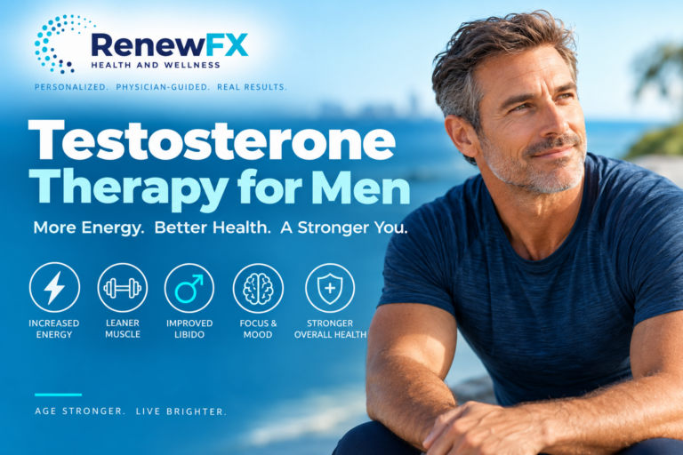 Read more about the article Testosterone Therapy for Men: Benefits, Symptoms, Testing and What to Expect