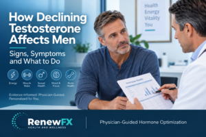 Read more about the article How Declining Testosterone Affects Men: Signs, Symptoms and What to Do