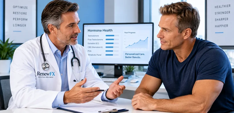 Board Certified Physician Oversight of TRT Therapy | RenewFX